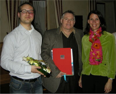 Fabian Wunderlich, Hansrudi Kaiser und Rita Schwarzelühr-Sutter