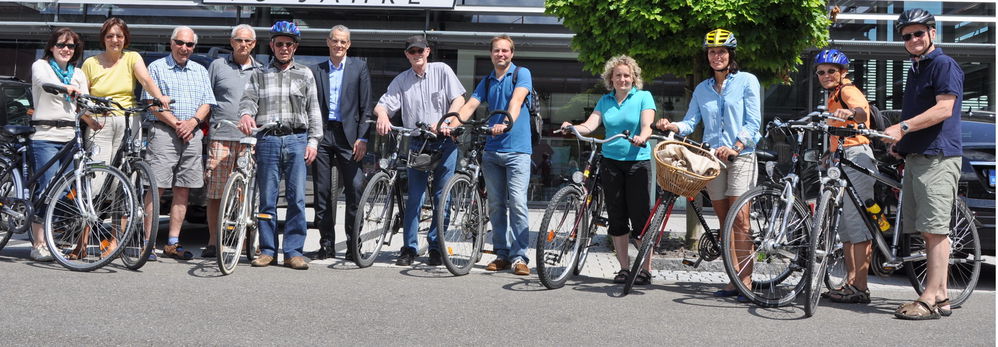 Mit dem Fahrrad durch die Gemeinde SPD Lauchringen